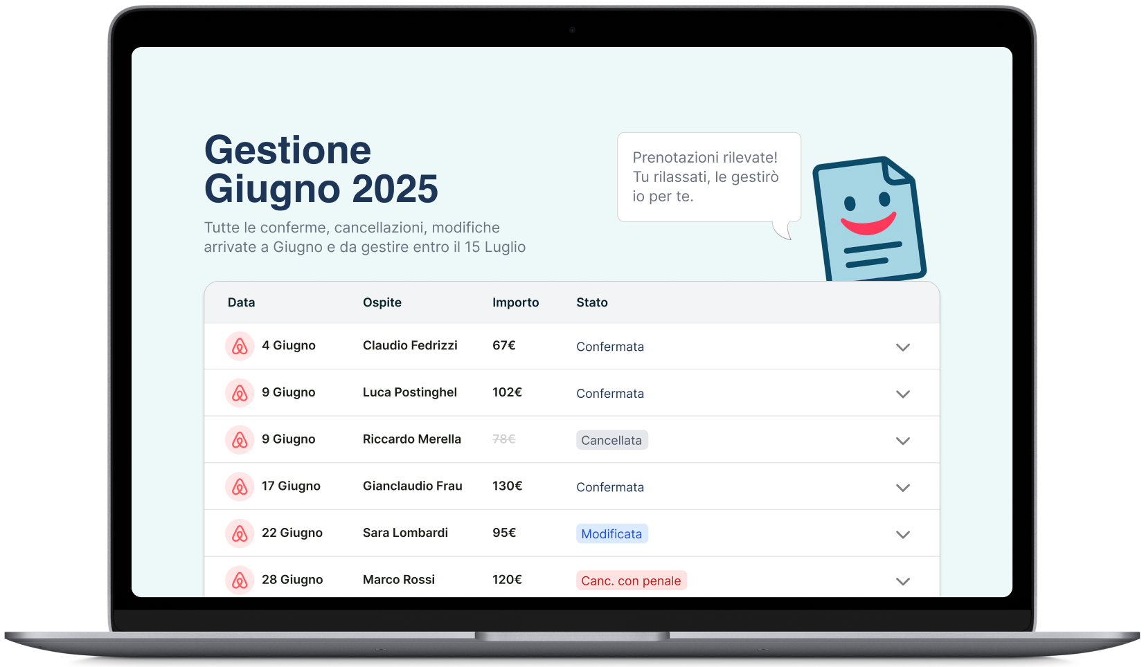 Schermata di Autofatturiamo